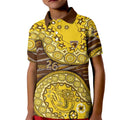 Hawthorn Hawks NAIDOC Week 2026 Kid Polo Shirt Australian Aboriginal Dot Art Dreamtime Pattern Style
