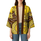 Hawthorn Hawks NAIDOC Week 2026 Kimono Australian Aboriginal Dot Art Dreamtime Pattern Style