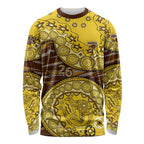 Hawthorn Hawks NAIDOC Week 2026 Long Sleeve Shirt Australian Aboriginal Dot Art Dreamtime Pattern Style