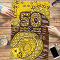 Hawthorn Hawks NAIDOC Week 2026 Puzzle Australian Aboriginal Dot Art Dreamtime Pattern Style
