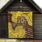 Hawthorn Hawks NAIDOC Week 2026 Quilt Australian Aboriginal Dot Art Dreamtime Pattern Style