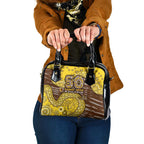 Hawthorn Hawks NAIDOC Week 2026 Shoulder Handbag Australian Aboriginal Dot Art Dreamtime Pattern Style