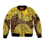 Hawthorn Hawks NAIDOC Week 2026 Sleeve Zip Bomber Jacket Australian Aboriginal Dot Art Dreamtime Pattern Style