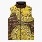 Hawthorn Hawks NAIDOC Week 2026 Sleeveless Puffer Jacket Australian Aboriginal Dot Art Dreamtime Pattern Style