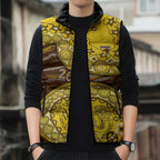 Hawthorn Hawks NAIDOC Week 2026 Sleeveless Puffer Jacket Australian Aboriginal Dot Art Dreamtime Pattern Style