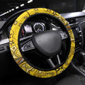 Hawthorn Hawks NAIDOC Week 2026 Steering Wheel Cover Australian Aboriginal Dot Art Dreamtime Pattern Style