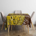 Hawthorn Hawks NAIDOC Week 2026 Tablecloth Australian Aboriginal Dot Art Dreamtime Pattern Style
