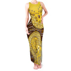 Hawthorn Hawks NAIDOC Week 2026 Tank Maxi Dress Australian Aboriginal Dot Art Dreamtime Pattern Style