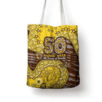 Hawthorn Hawks NAIDOC Week 2026 Tote Bag Australian Aboriginal Dot Art Dreamtime Pattern Style
