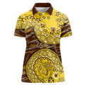Hawthorn Hawks NAIDOC Week 2026 Women Polo Shirt Australian Aboriginal Dot Art Dreamtime Pattern Style
