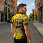 Hawthorn Hawks NAIDOC Week 2026 Zipper Polo Shirt Australian Aboriginal Dot Art Dreamtime Pattern Style