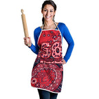 Melbourne Demons NAIDOC Week 2026 Apron Australian Aboriginal Dot Art Dreamtime Pattern Style