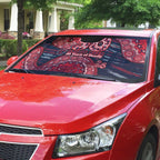 Melbourne Demons NAIDOC Week 2026 Auto Sun Shade Australian Aboriginal Dot Art Dreamtime Pattern Style