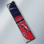 Melbourne Demons NAIDOC Week 2026 Auto Sun Shade Australian Aboriginal Dot Art Dreamtime Pattern Style