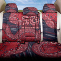 Melbourne Demons NAIDOC Week 2026 Back Car Seat Cover Australian Aboriginal Dot Art Dreamtime Pattern Style