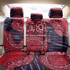 Melbourne Demons NAIDOC Week 2026 Back Car Seat Cover Australian Aboriginal Dot Art Dreamtime Pattern Style