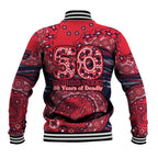 Melbourne Demons NAIDOC Week 2026 Baseball Jacket Australian Aboriginal Dot Art Dreamtime Pattern Style