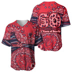 Melbourne Demons NAIDOC Week 2026 Baseball Jersey Australian Aboriginal Dot Art Dreamtime Pattern Style