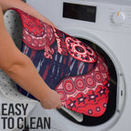 Melbourne Demons NAIDOC Week 2026 Bathroom Set Australian Aboriginal Dot Art Dreamtime Pattern Style