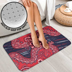 Melbourne Demons NAIDOC Week 2026 Bathroom Set Australian Aboriginal Dot Art Dreamtime Pattern Style