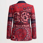 Melbourne Demons NAIDOC Week 2026 Blazer Australian Aboriginal Dot Art Dreamtime Pattern Style