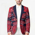 Melbourne Demons NAIDOC Week 2026 Blazer Australian Aboriginal Dot Art Dreamtime Pattern Style