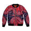 Melbourne Demons NAIDOC Week 2026 Bomber Jacket Australian Aboriginal Dot Art Dreamtime Pattern Style