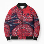 Melbourne Demons NAIDOC Week 2026 Bomber Puffer Jacket Australian Aboriginal Dot Art Dreamtime Pattern Style