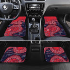 Melbourne Demons NAIDOC Week 2026 Car Mats Australian Aboriginal Dot Art Dreamtime Pattern Style