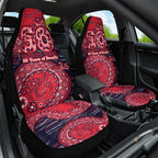 Melbourne Demons NAIDOC Week 2026 Car Seat Cover Australian Aboriginal Dot Art Dreamtime Pattern Style