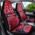 Melbourne Demons NAIDOC Week 2026 Car Seat Cover Australian Aboriginal Dot Art Dreamtime Pattern Style