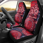 Melbourne Demons NAIDOC Week 2026 Car Seat Cover Australian Aboriginal Dot Art Dreamtime Pattern Style