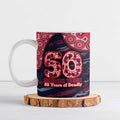 Melbourne Demons NAIDOC Week 2026 Ceramic Mug Australian Aboriginal Dot Art Dreamtime Pattern Style