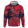 Melbourne Demons NAIDOC Week 2026 Hoodie Australian Aboriginal Dot Art Dreamtime Pattern Style