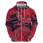 Melbourne Demons NAIDOC Week 2026 Hoodie Australian Aboriginal Dot Art Dreamtime Pattern Style