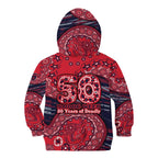 Melbourne Demons NAIDOC Week 2026 Kid Hoodie Australian Aboriginal Dot Art Dreamtime Pattern Style