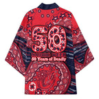 Melbourne Demons NAIDOC Week 2026 Kimono Australian Aboriginal Dot Art Dreamtime Pattern Style