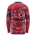 Melbourne Demons NAIDOC Week 2026 Long Sleeve Shirt Australian Aboriginal Dot Art Dreamtime Pattern Style