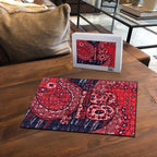 Melbourne Demons NAIDOC Week 2026 Puzzle Australian Aboriginal Dot Art Dreamtime Pattern Style
