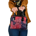 Melbourne Demons NAIDOC Week 2026 Shoulder Handbag Australian Aboriginal Dot Art Dreamtime Pattern Style