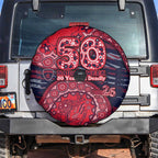 Melbourne Demons NAIDOC Week 2026 Spare Tire Cover Australian Aboriginal Dot Art Dreamtime Pattern Style