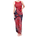 Melbourne Demons NAIDOC Week 2026 Tank Maxi Dress Australian Aboriginal Dot Art Dreamtime Pattern Style