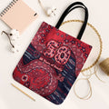 Melbourne Demons NAIDOC Week 2026 Tote Bag Australian Aboriginal Dot Art Dreamtime Pattern Style