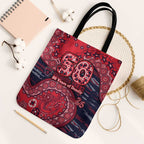 Melbourne Demons NAIDOC Week 2026 Tote Bag Australian Aboriginal Dot Art Dreamtime Pattern Style