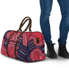 Melbourne Demons NAIDOC Week 2026 Travel Bag Australian Aboriginal Dot Art Dreamtime Pattern Style