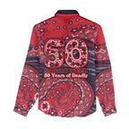 Melbourne Demons NAIDOC Week 2026 Women Casual Shirt Australian Aboriginal Dot Art Dreamtime Pattern Style