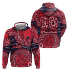 Melbourne Demons NAIDOC Week 2026 Zip Hoodie Australian Aboriginal Dot Art Dreamtime Pattern Style