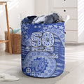 North Melbourne Kangaroos NAIDOC Week 2026 Laundry Basket Australian Aboriginal Dot Art Dreamtime Pattern Style