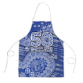North Melbourne Kangaroos NAIDOC Week 2026 Apron Australian Aboriginal Dot Art Dreamtime Pattern Style