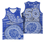North Melbourne Kangaroos NAIDOC Week 2026 Basketball Jersey Australian Aboriginal Dot Art Dreamtime Pattern Style